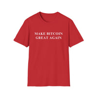 Make Bitcoin Great Again T-Shirt β Crypto Patriot Style