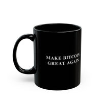 Make Bitcoin Great Again – Crypto Patriot Style Black Mug (11oz, 15oz)