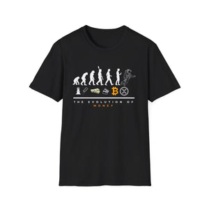 The Evolution Of Money Crypto T Shirt