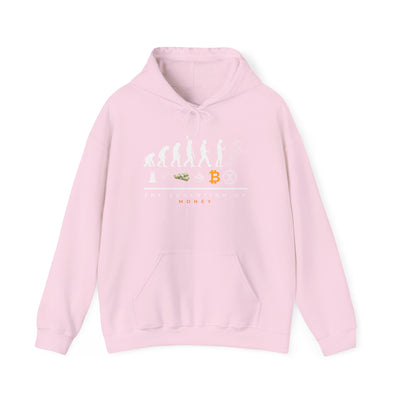 The Evolution of Money XRP – Crypto's Future Starts Here Unisex Heavy Blend™ Hooded Sweatshirt