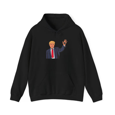 Trump XRP – Bold Design for Crypto Patriots Unisex Heavy Blend™ Hooded Sweatshirt