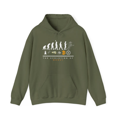 The Evolution of Money XRP – Crypto's Future Starts Here Unisex Heavy Blend™ Hooded Sweatshirt