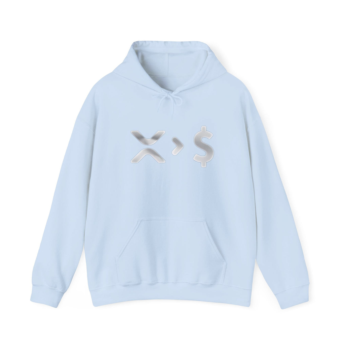 XRP > $ – The Future of Digital Wealth Unisex Heavy Blend™ Hooded Sweatshirt